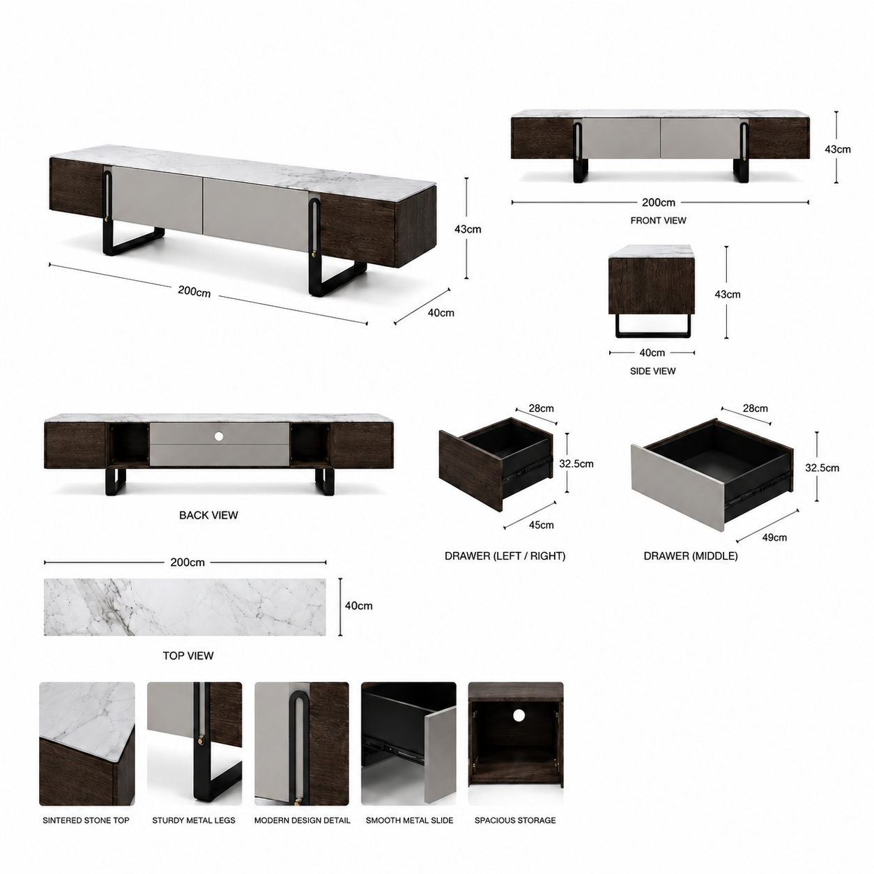 The Axis Edge TV Unit