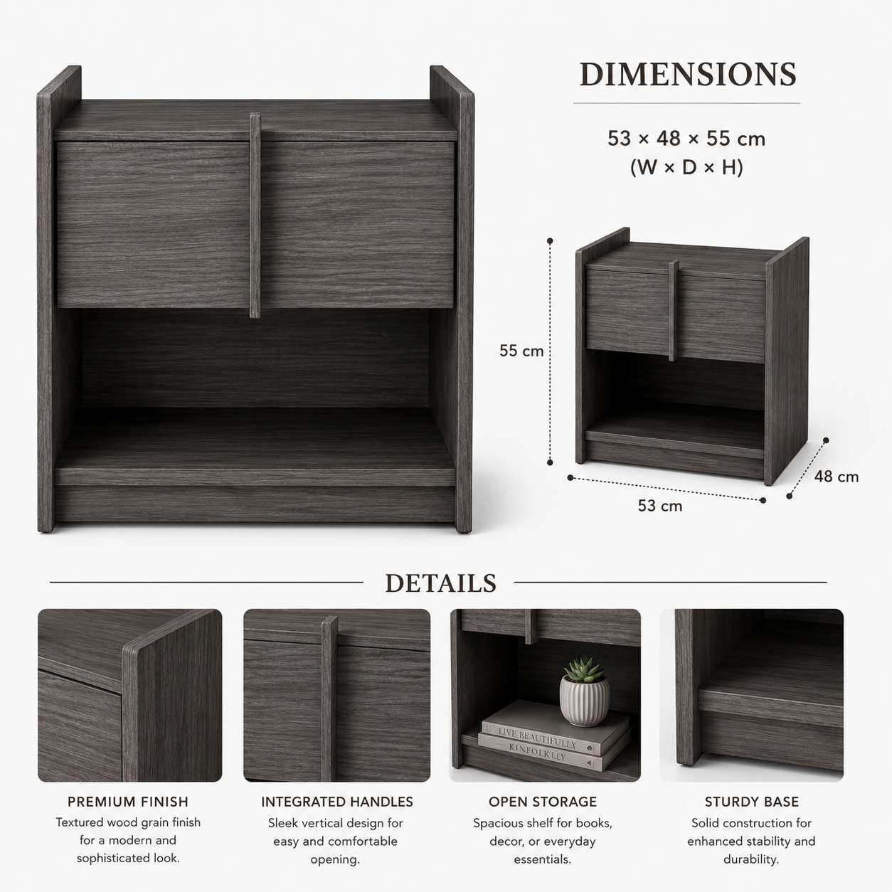 Eros Bedside Stand
