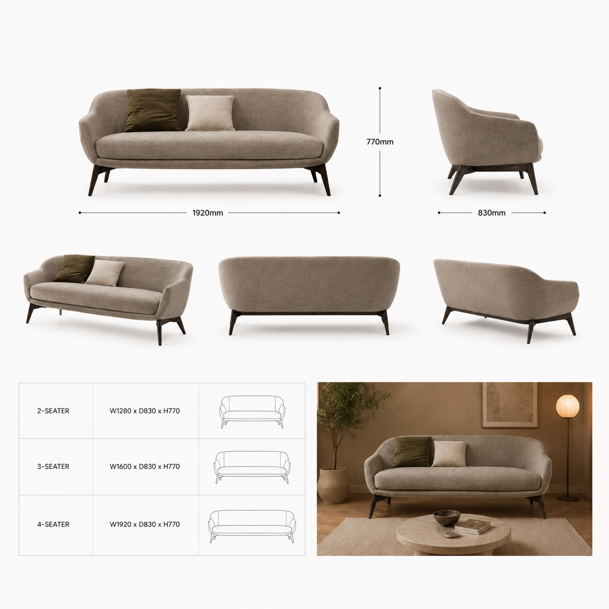 The SnuggleCore Sofa
