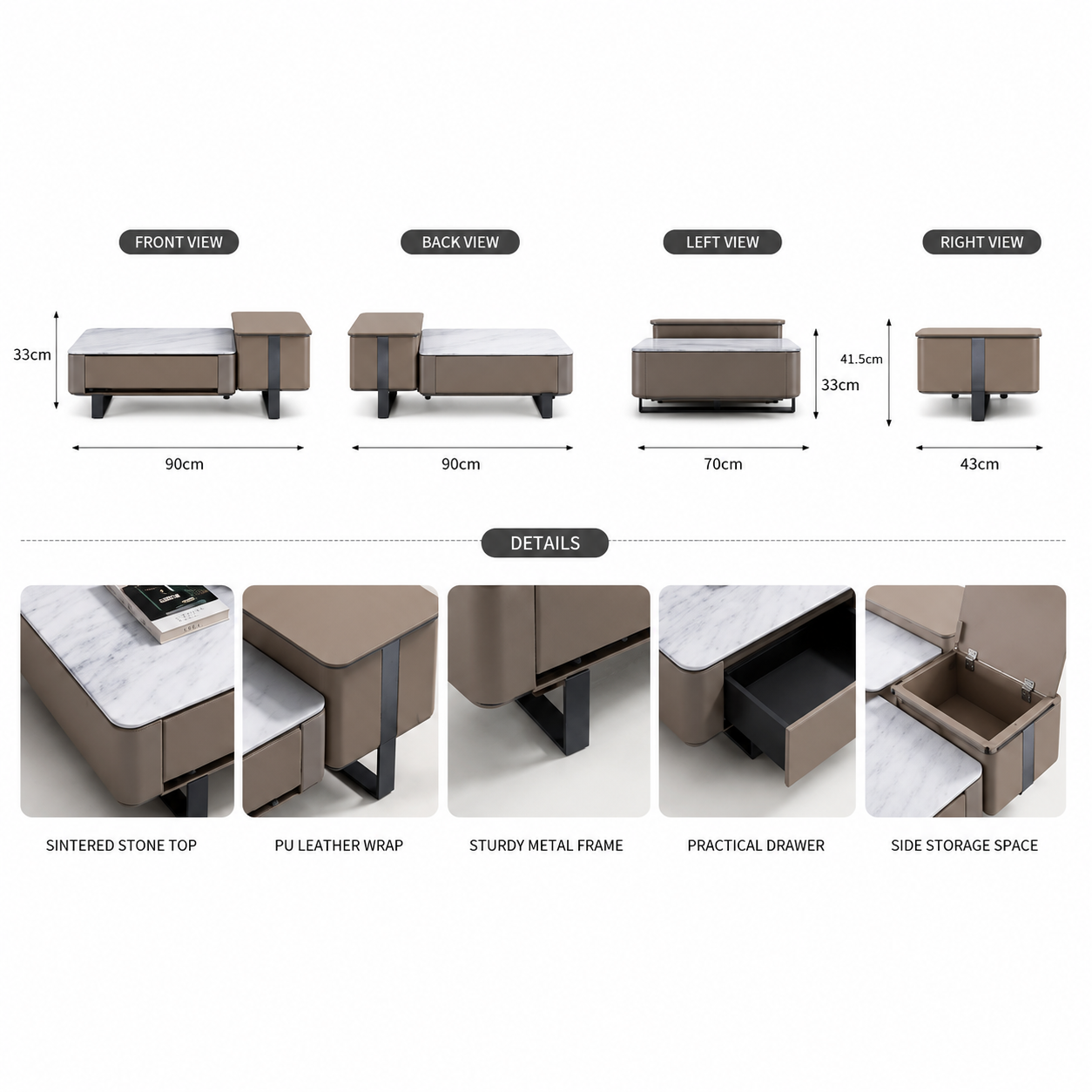 The Belmont Coffee Table