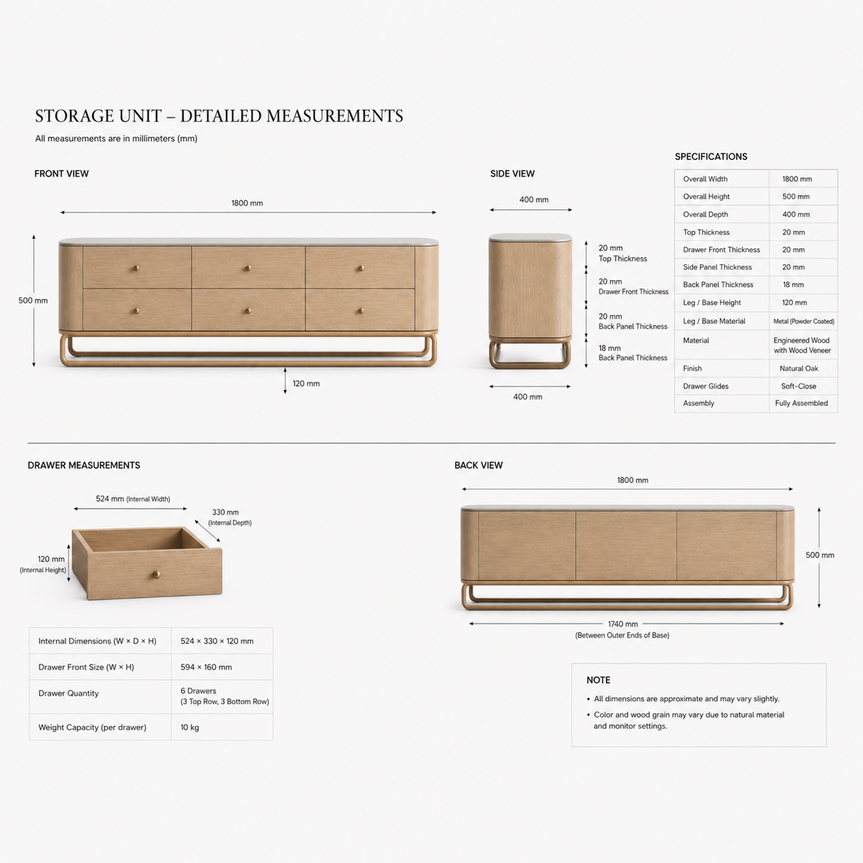 Katerina storage Beige