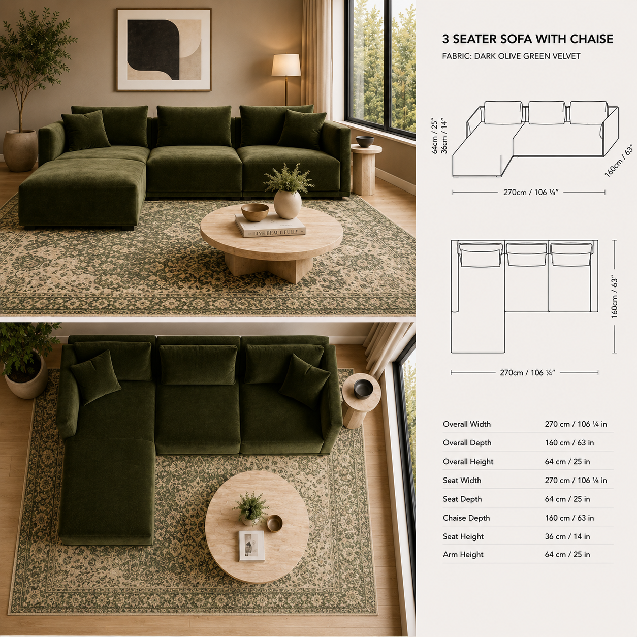 Austin corner Sofa