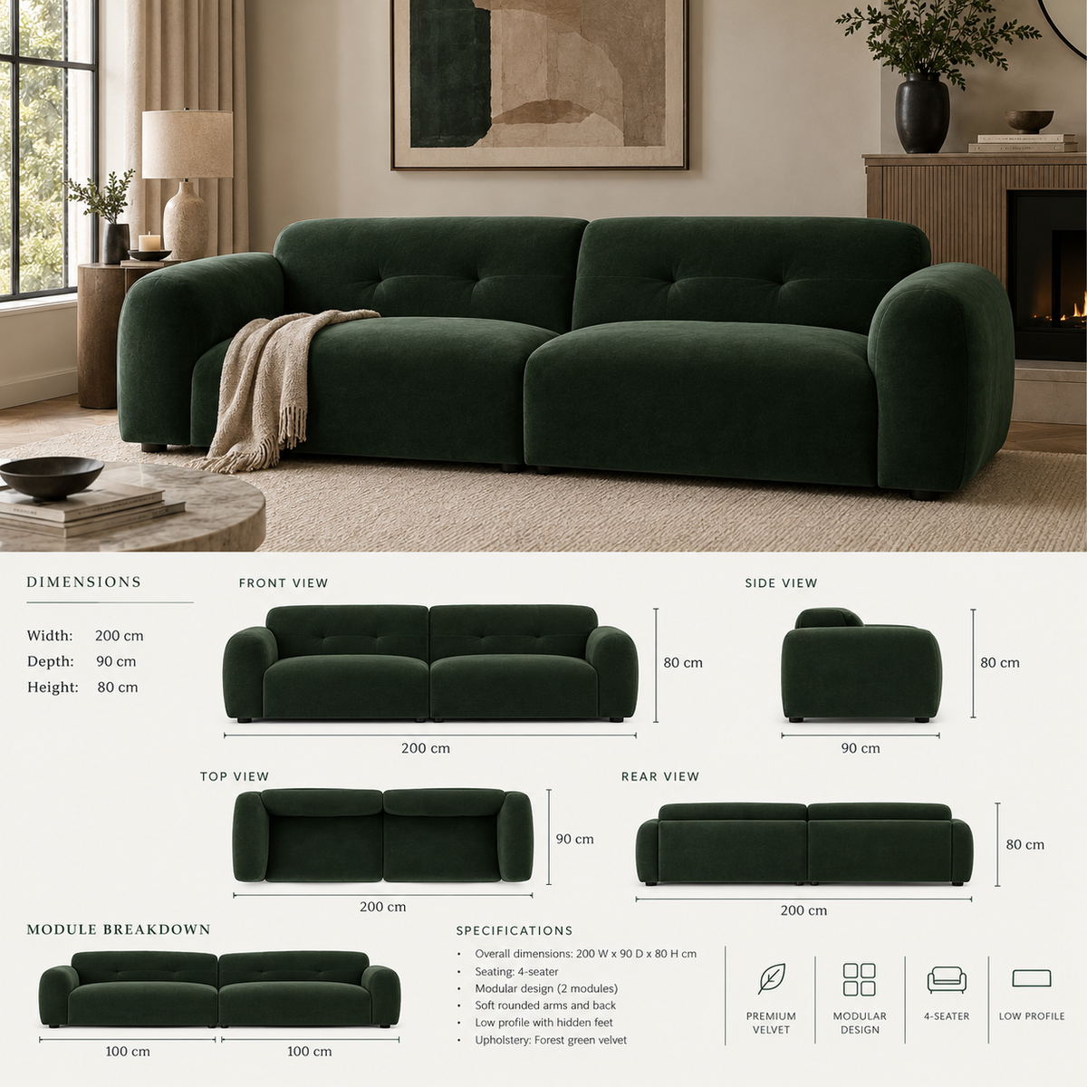 The Yuna sofa