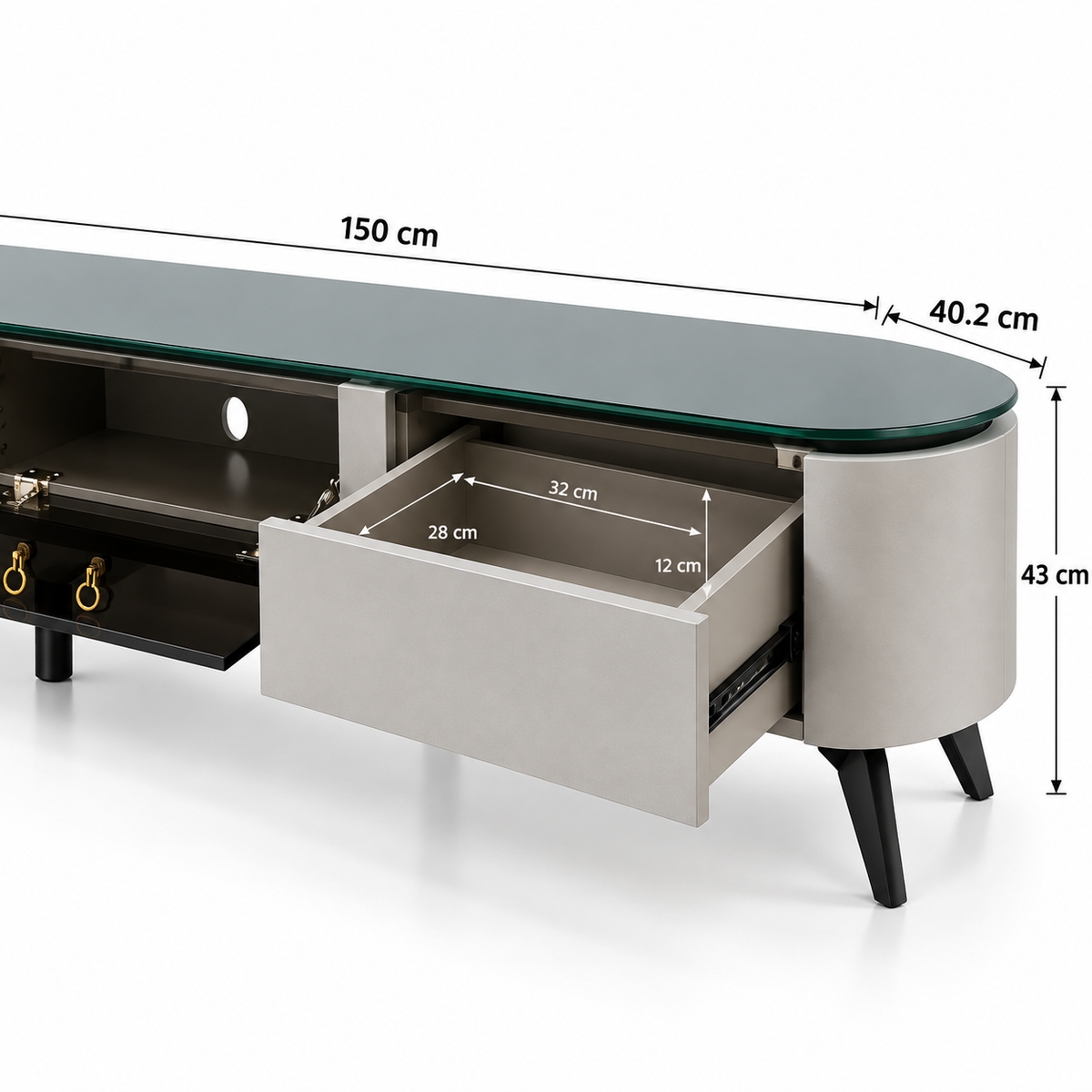 The GridLine TV Unit