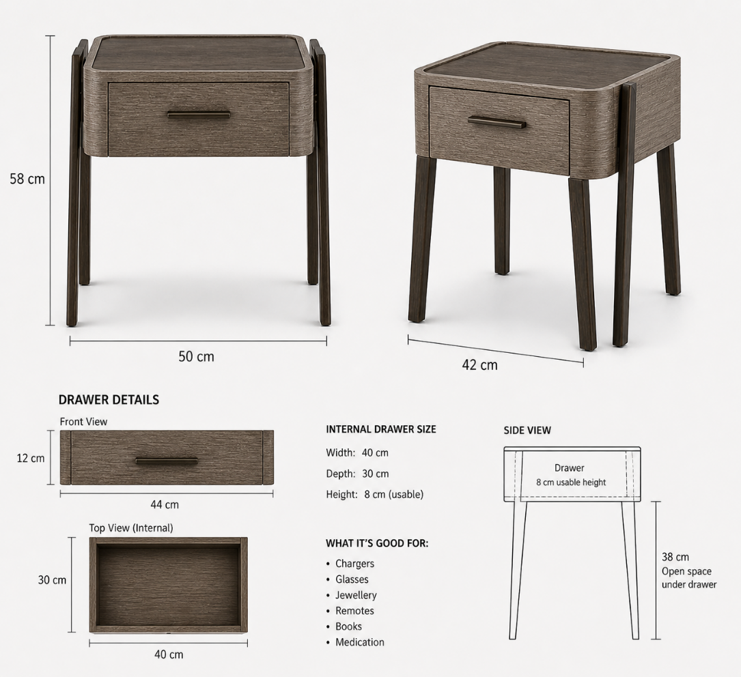 Nikos Side Table