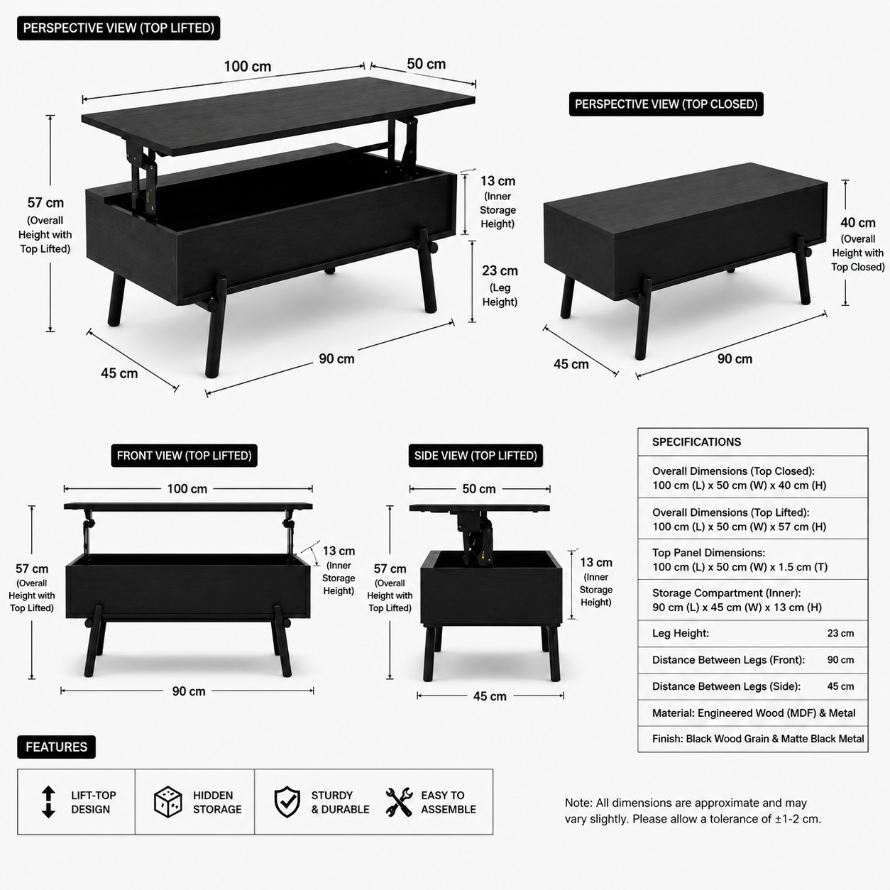 The Rida coffee Table