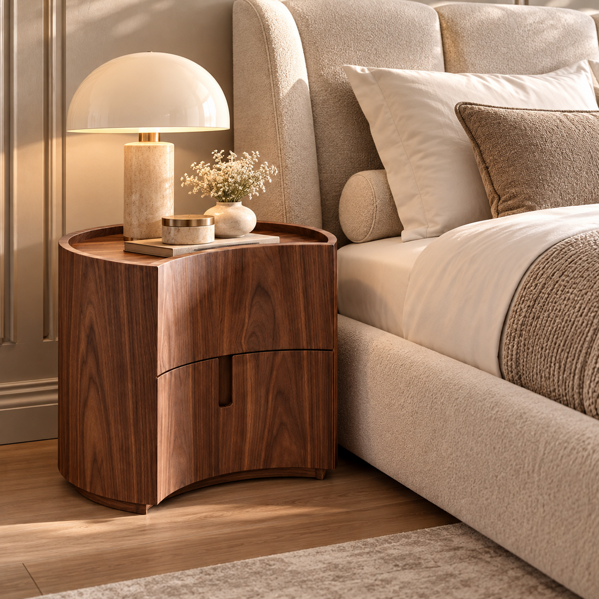 The Lucca Bedside Table