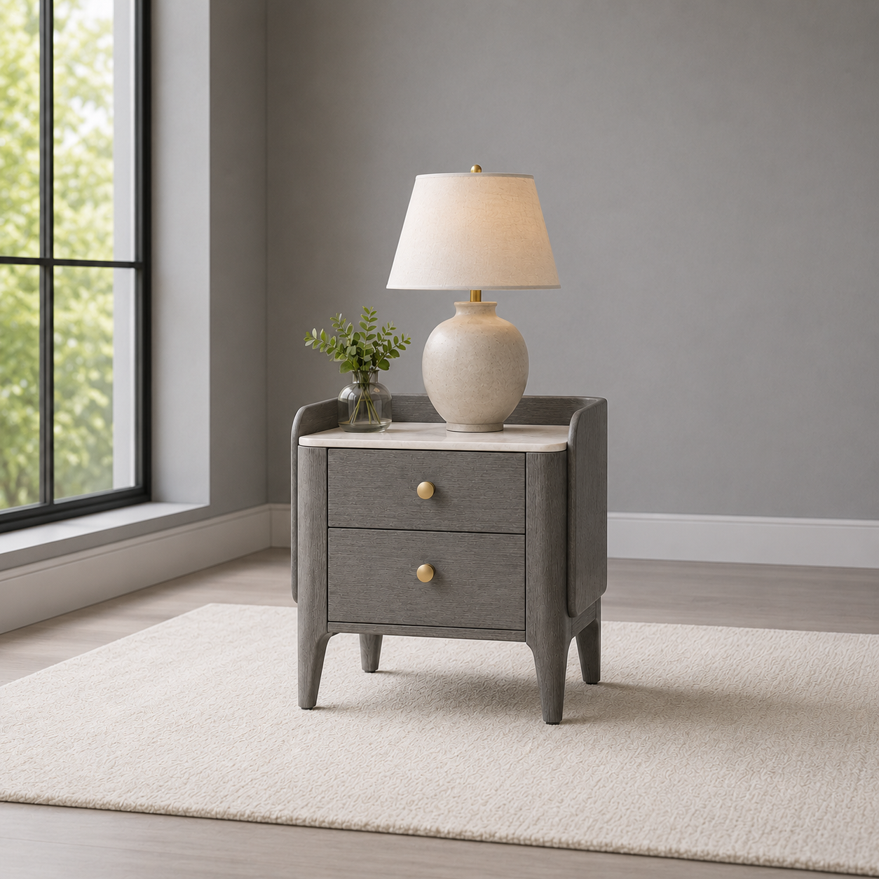 Santorini Bedside Table