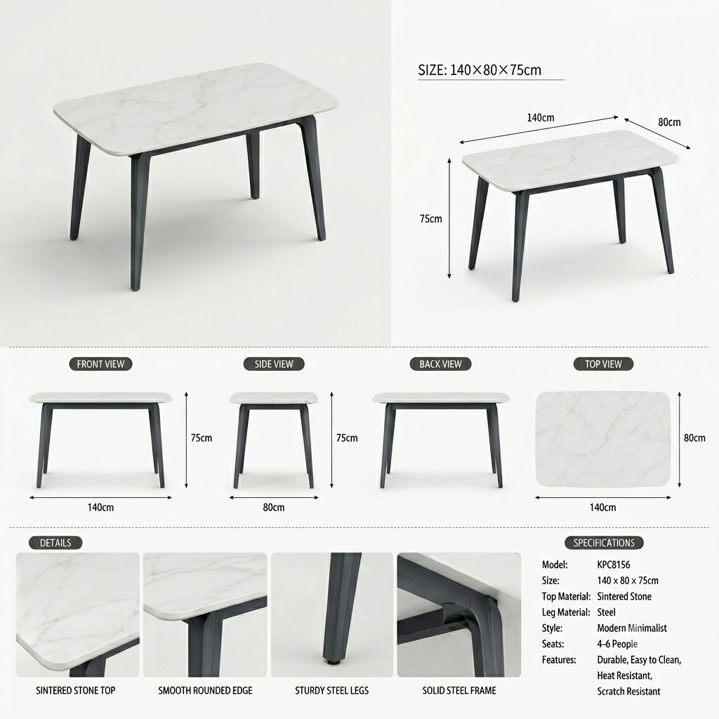 The Oakridge Dining Table