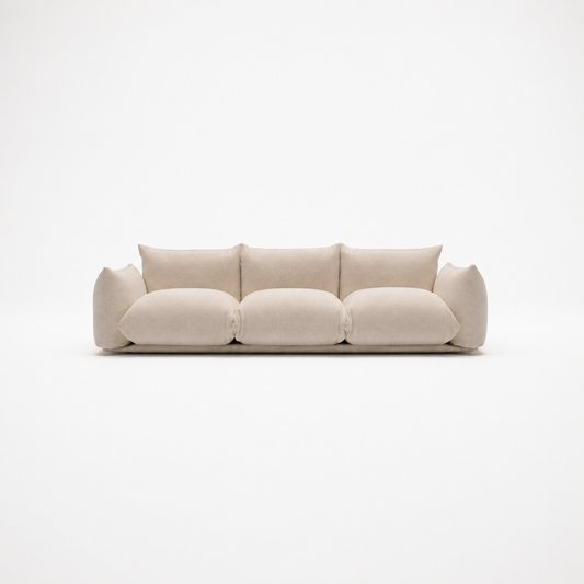 The Serenity Plush Sofa