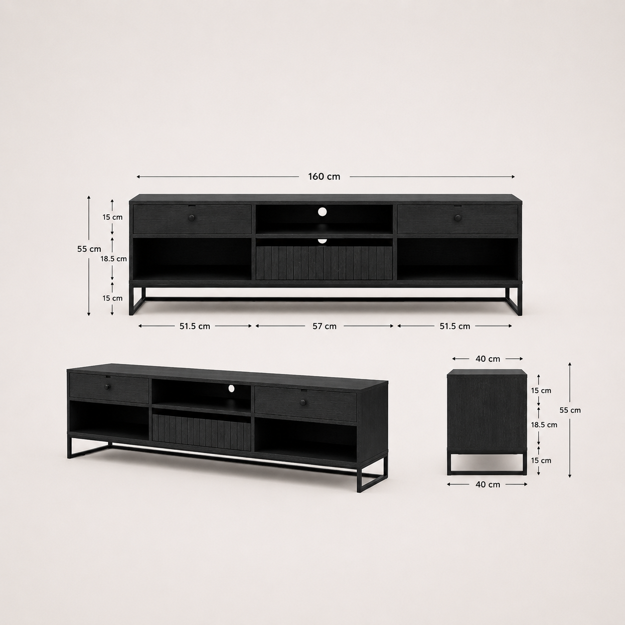 Scandinavian TV Unit