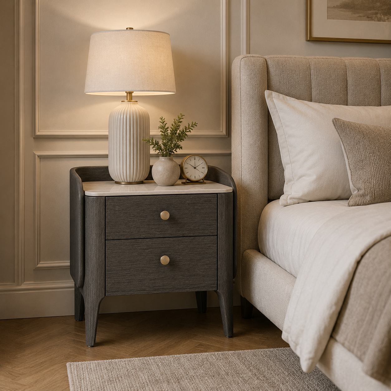 Santorini Bedside Table