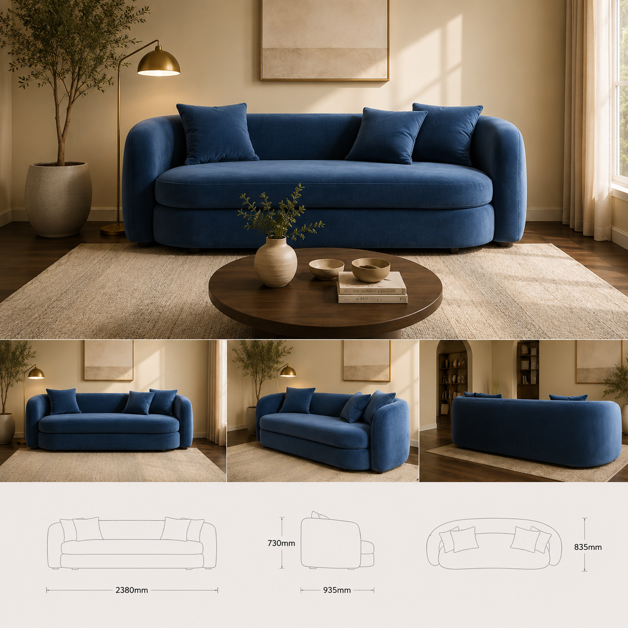 The SoftRest Retreat Sofa
