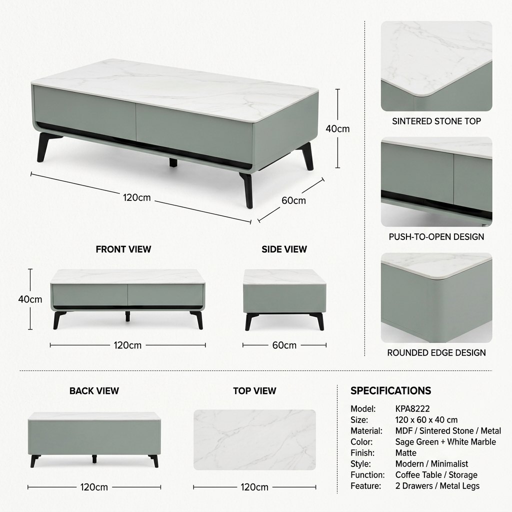 The Elio Coffee Table