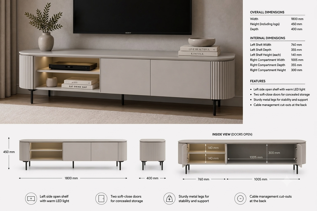 The Vexa TV Unit