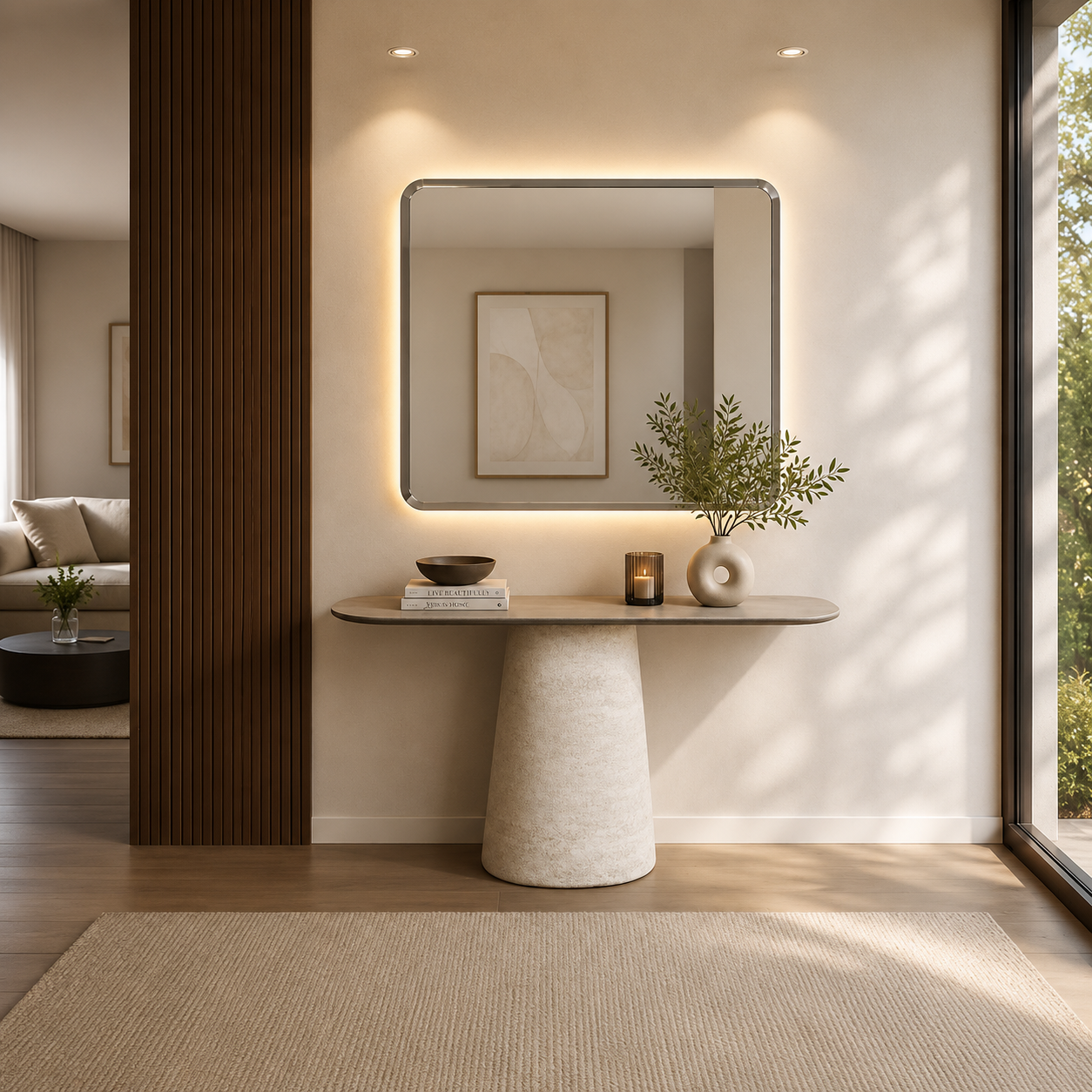 Lucent Console Table