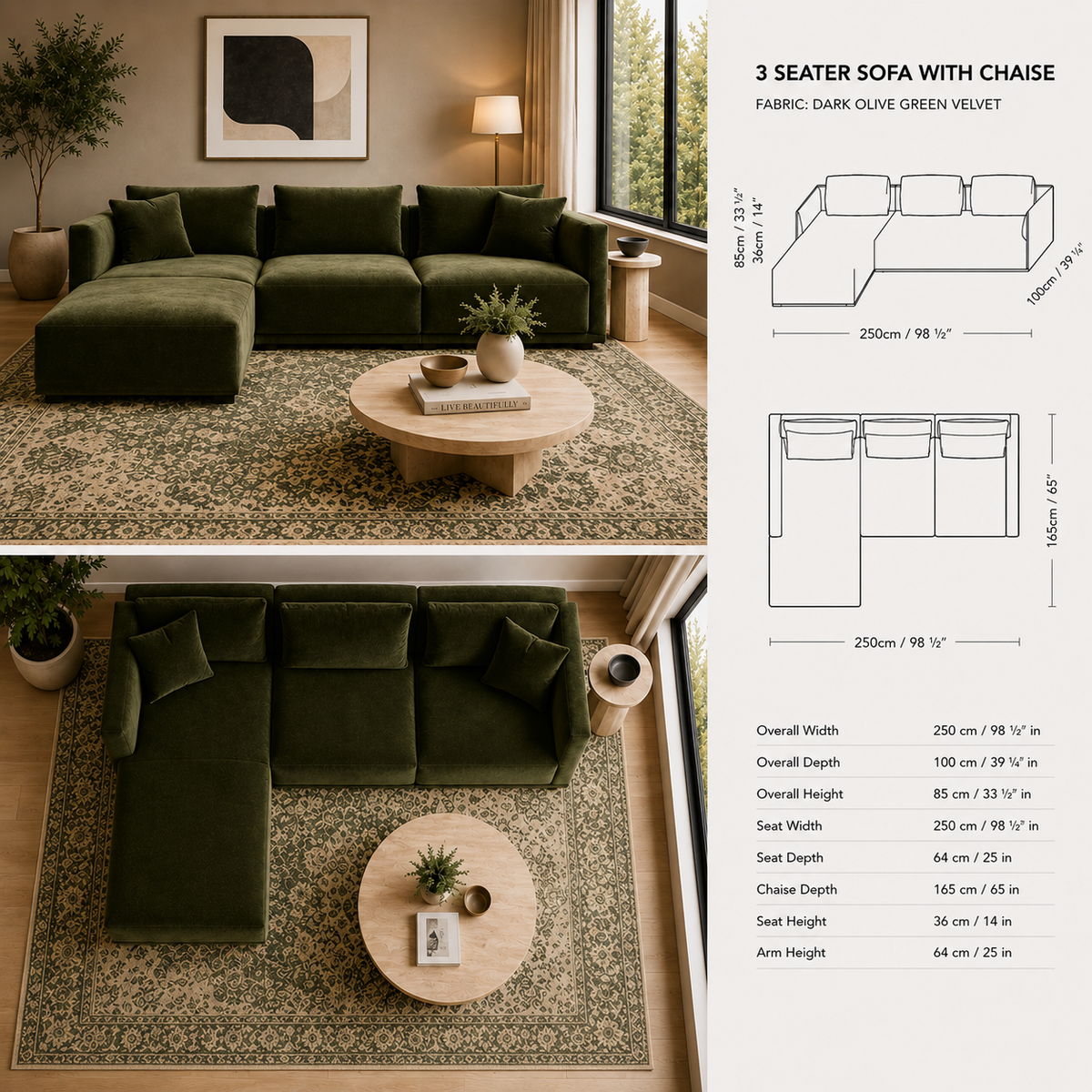 Austin corner Sofa
