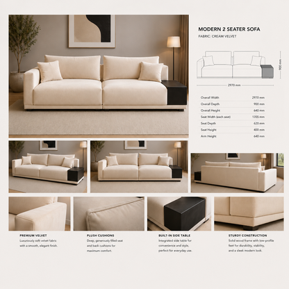 Phoenix armrest Sofa