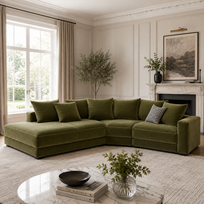 Hudson Large Corner Sofa
