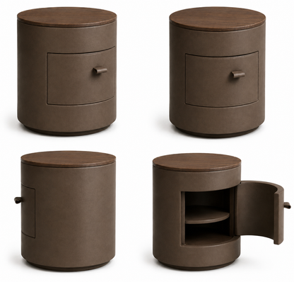 Aegean Bedside Table Brown