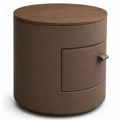 Aegean Bedside Table Brown