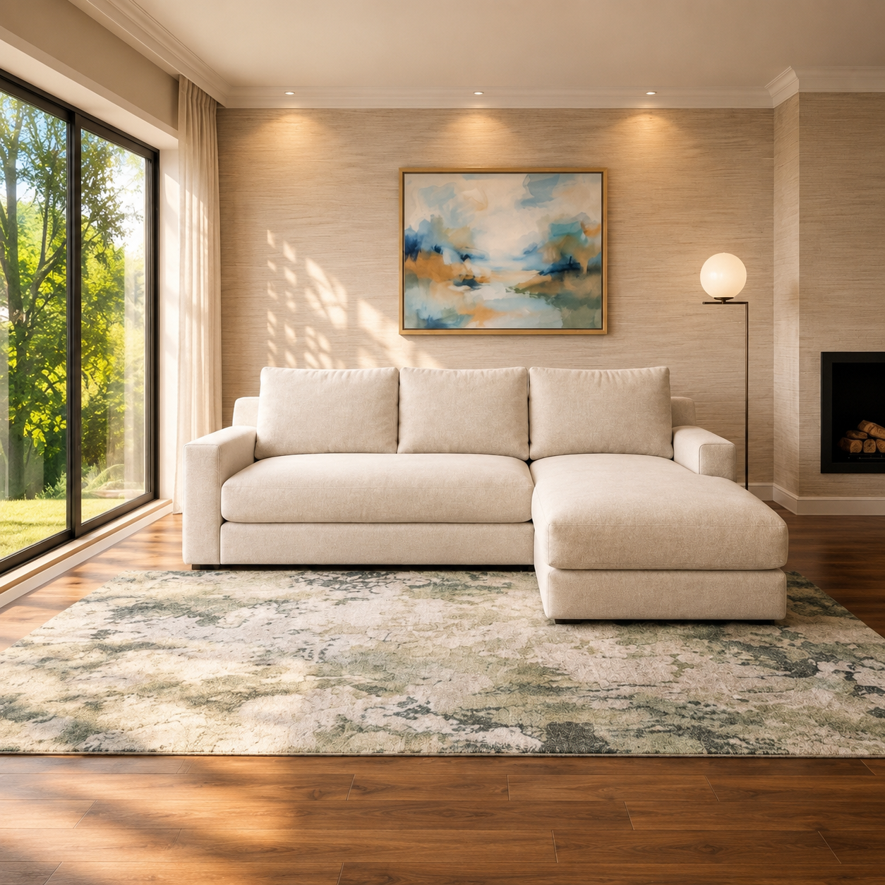 The Axis Modern Sofa