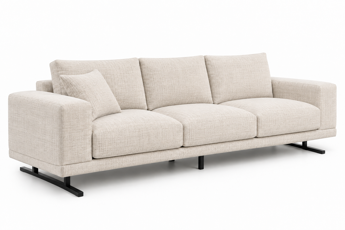 Plush Sofa 3-Seaters