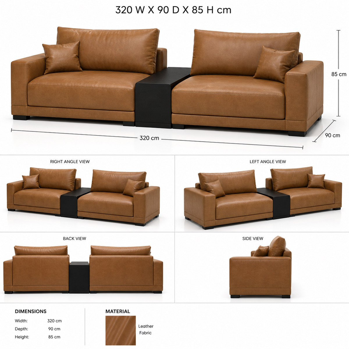 Phoenix straight Sofa