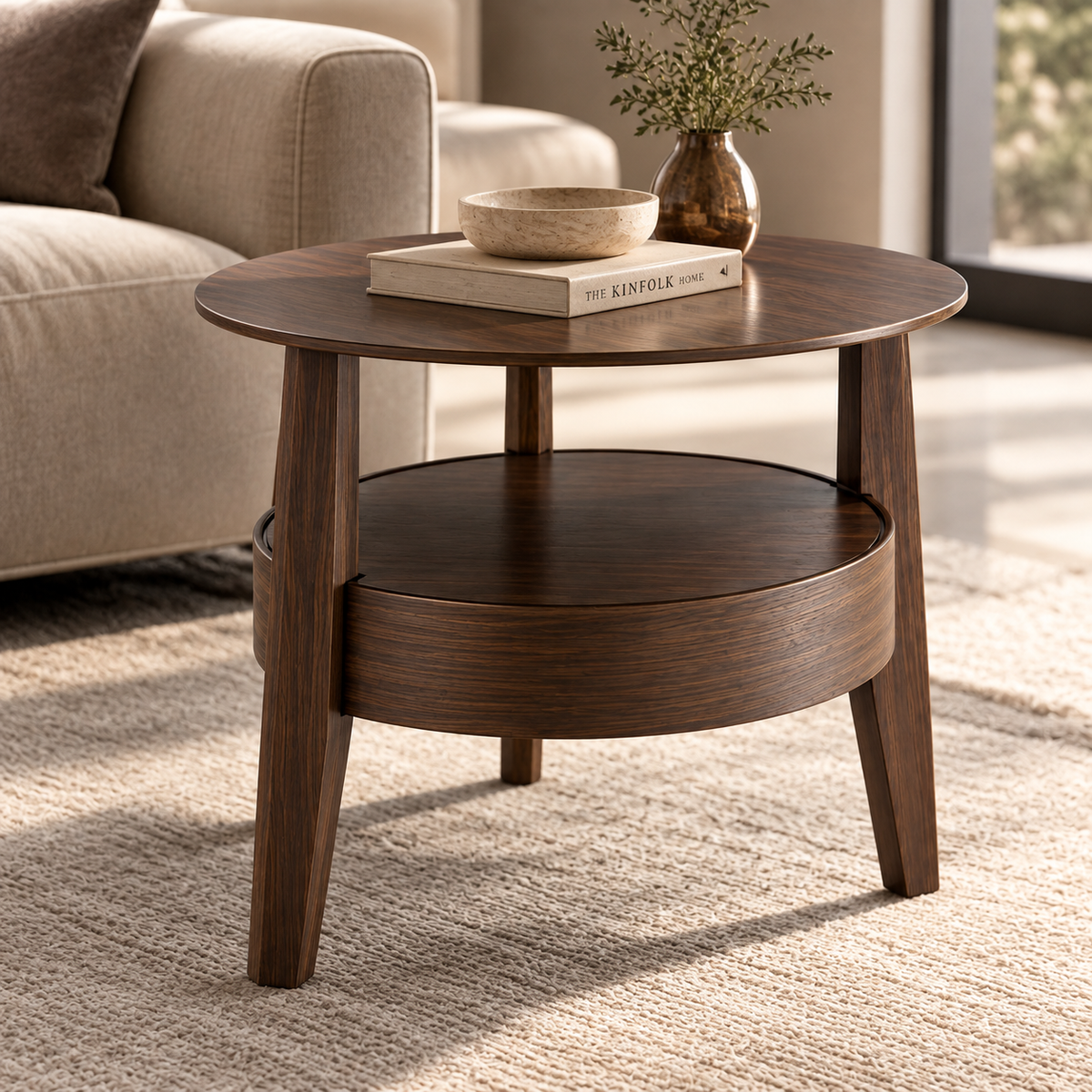 Birch Side Table