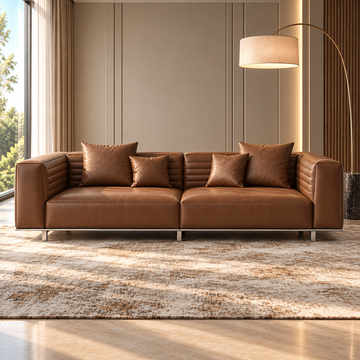 The Serenity Plush Sofa