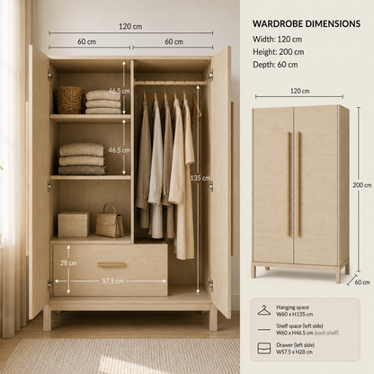 Paros Wardorbe- Beige