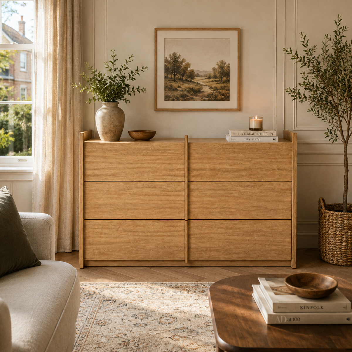 Rotato staorge Beige