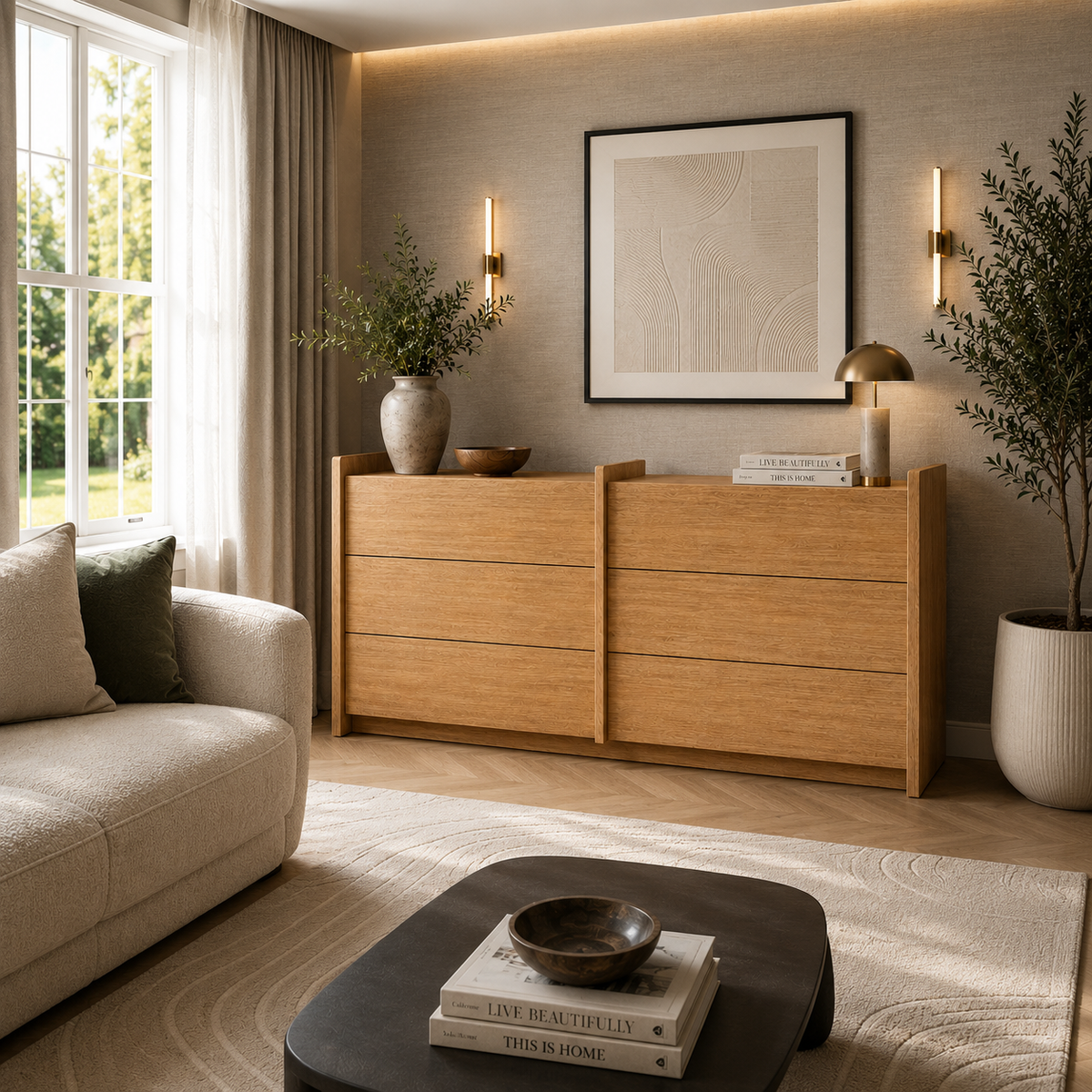 Rotato staorge Beige