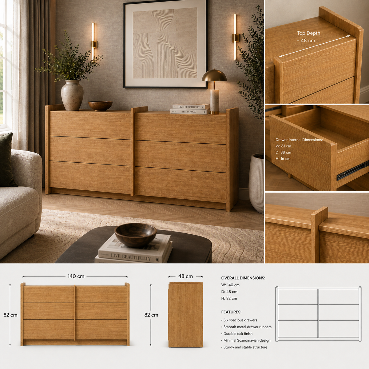 Rotato staorge Beige