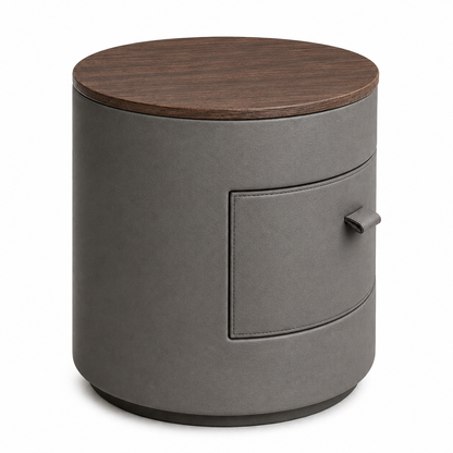Aegean Bedside Table Grey
