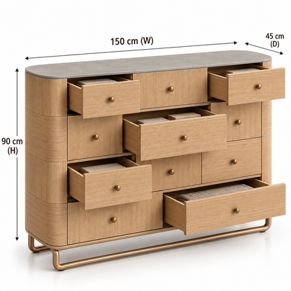 Iris storage Brown