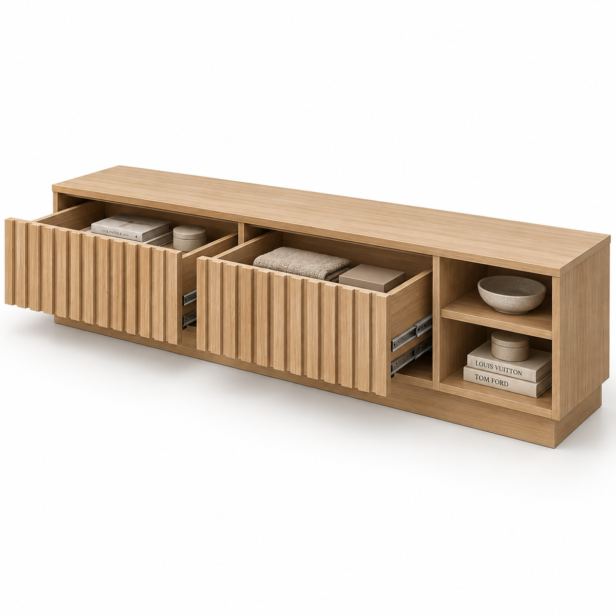 Melina TV Unit Beige