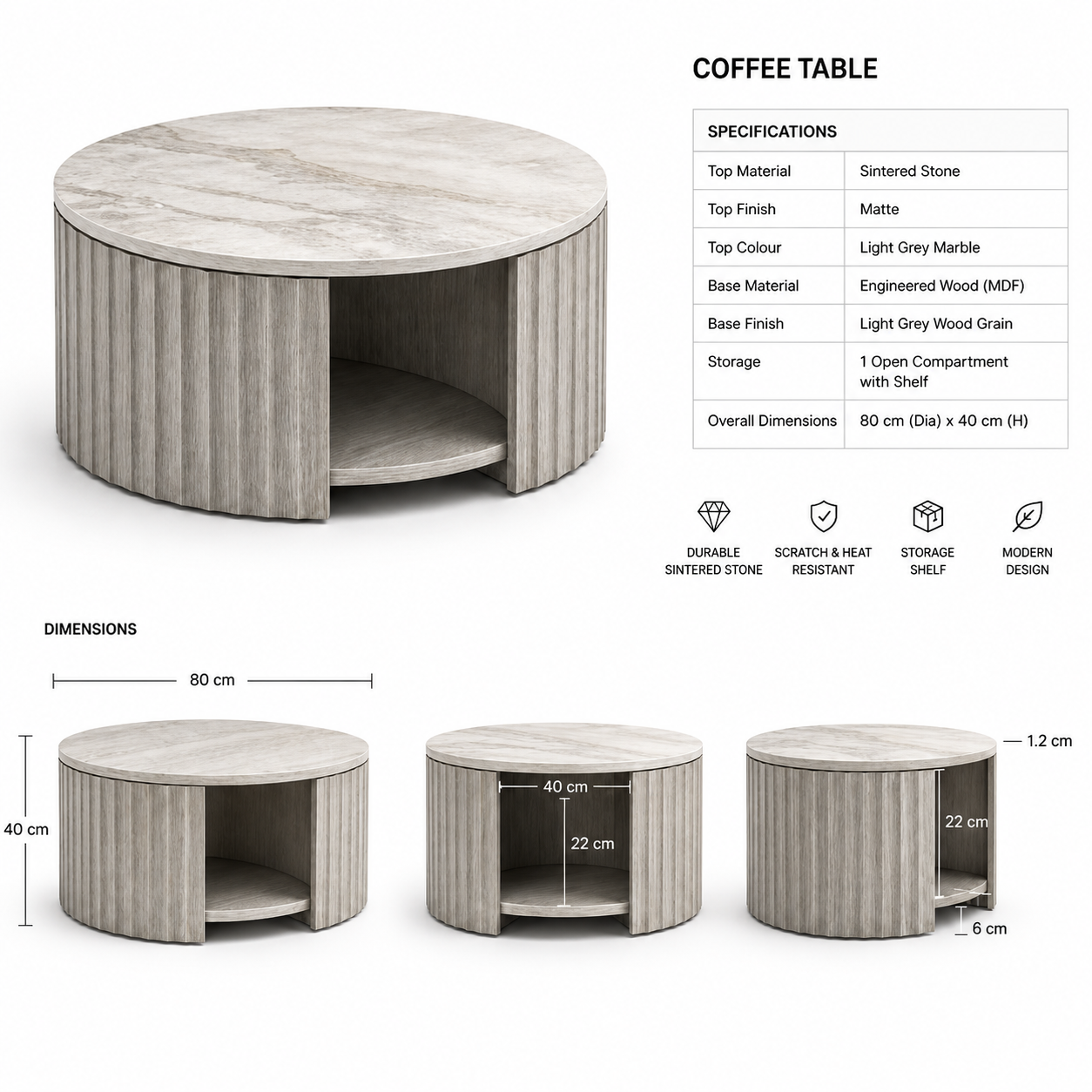 Elara Side Table