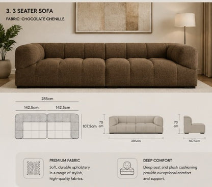 Brooklyn 3 seater Sofa